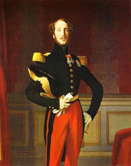 Jean-Auguste Dominique Ingres duc de Chartres puis